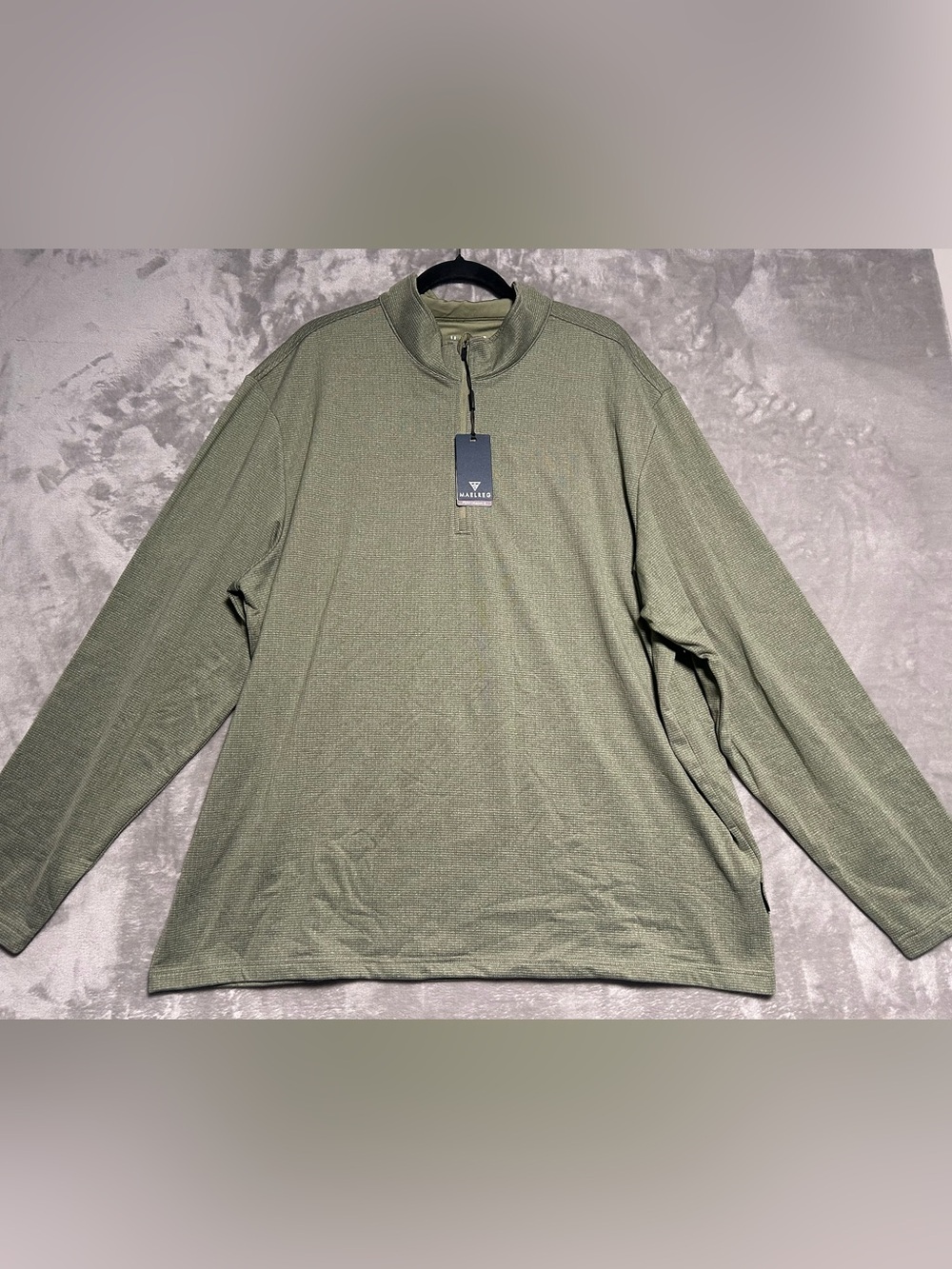 Maelreg Performance Pullover Men’s 3XL Green UPF Stretch